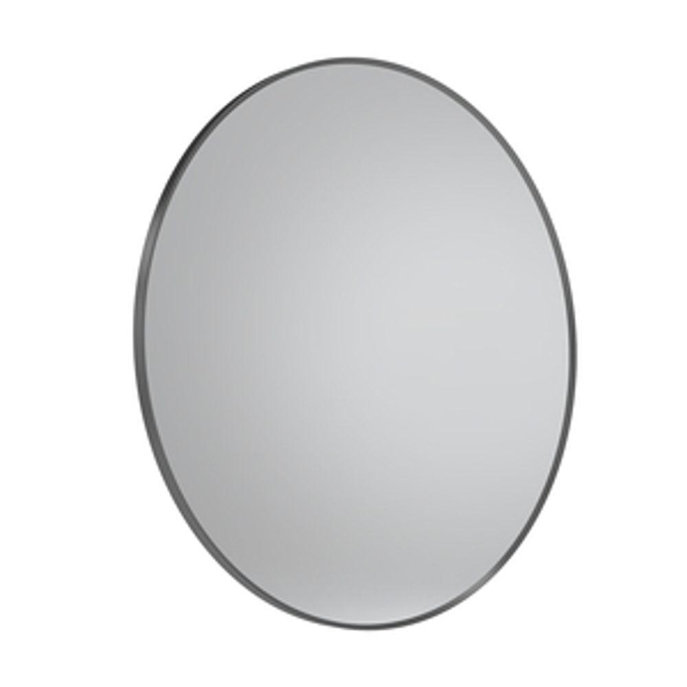 Verge Framed Circular Mirror 800 Gunmetal 1065891 slide image Verge Framed Circular Mirror 800 Gunmetal 1065891 slide image