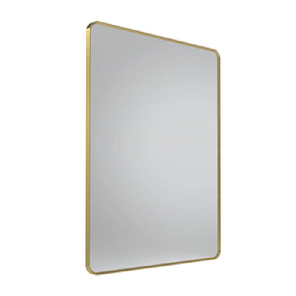 Verge Framed Rectangular Mirror 600 x 800 Brushed Brass 1065878 slide image Verge Framed Rectangular Mirror 600 x 800 Brushed Brass 1065878 slide image