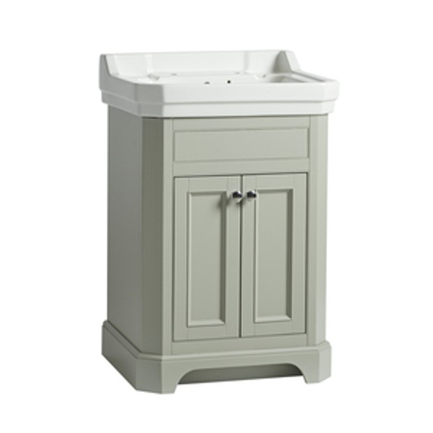Vitoria 600 Freestanding Vanity Unit Matt Pebble Grey 1064373 Vitoria 600 Freestanding Vanity Unit Matt Pebble Grey 1064373