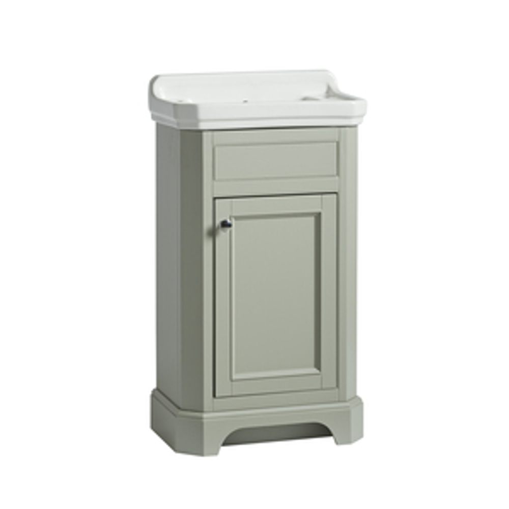 Vitoria Cloakroom Vanity Unit Matt Pebble Grey 1064535 slide image Vitoria Cloakroom Vanity Unit Matt Pebble Grey 1064535 slide image