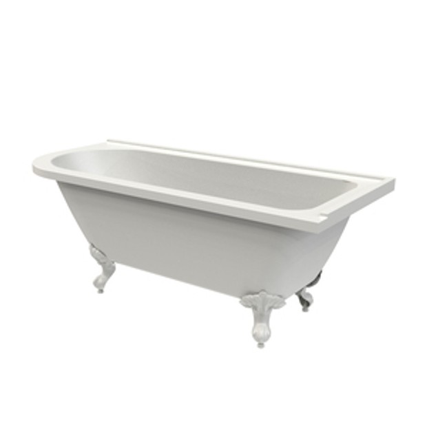 Vitoria Corner Shower Bathtub Gloss White 1065156 Vitoria Corner Shower Bathtub Gloss White 1065156