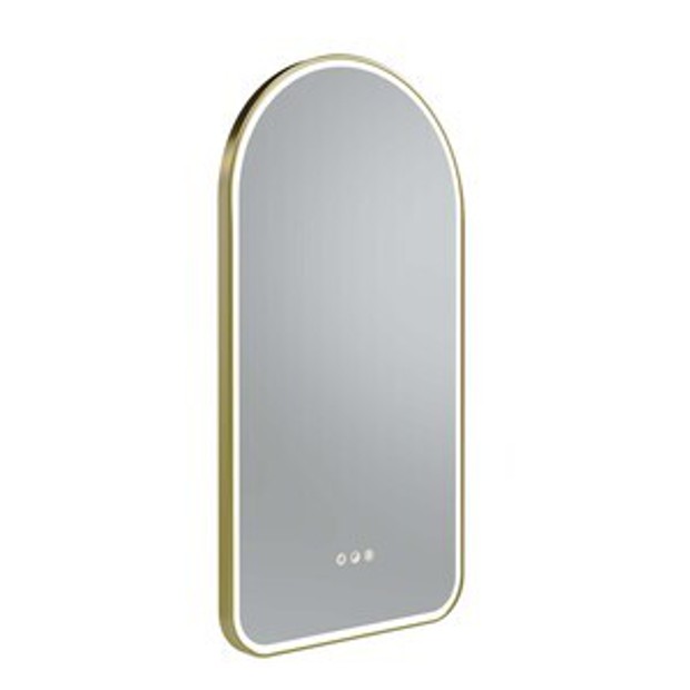 Walcot Arch 400 x 800 Mirror Brass 1102375 Walcot Arch 400 x 800 Mirror Brass 1102375