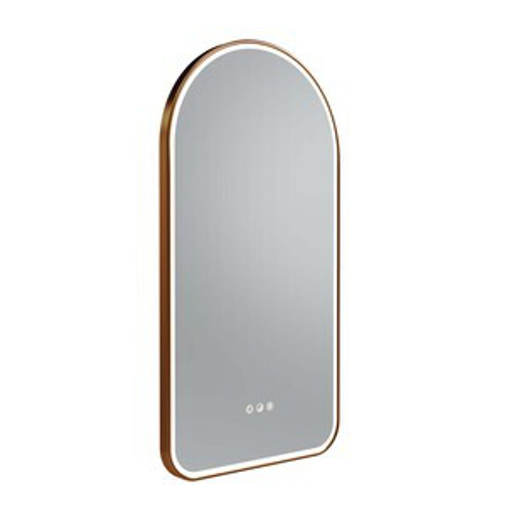 Walcot Arch 400 x 800 Mirror Brushed Bronze 1102540 slide image Walcot Arch 400 x 800 Mirror Brushed Bronze 1102540 slide image