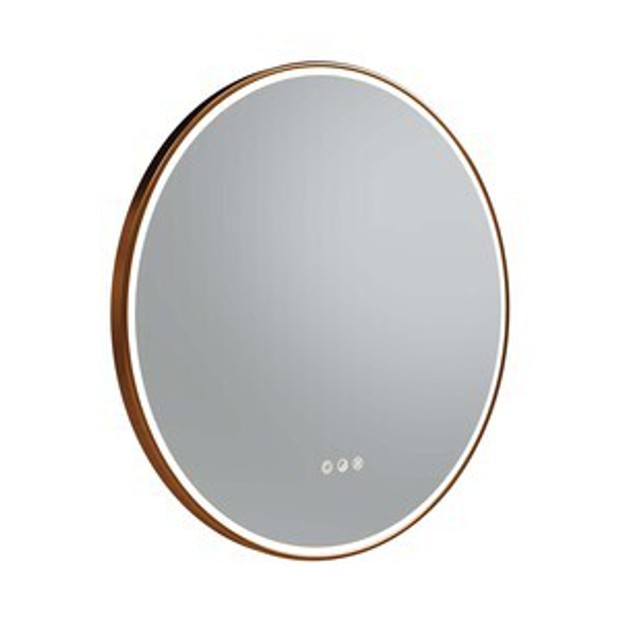 Walcot Circular 600 Mirror Brushed Bronze 1102379 Walcot Circular 600 Mirror Brushed Bronze 1102379