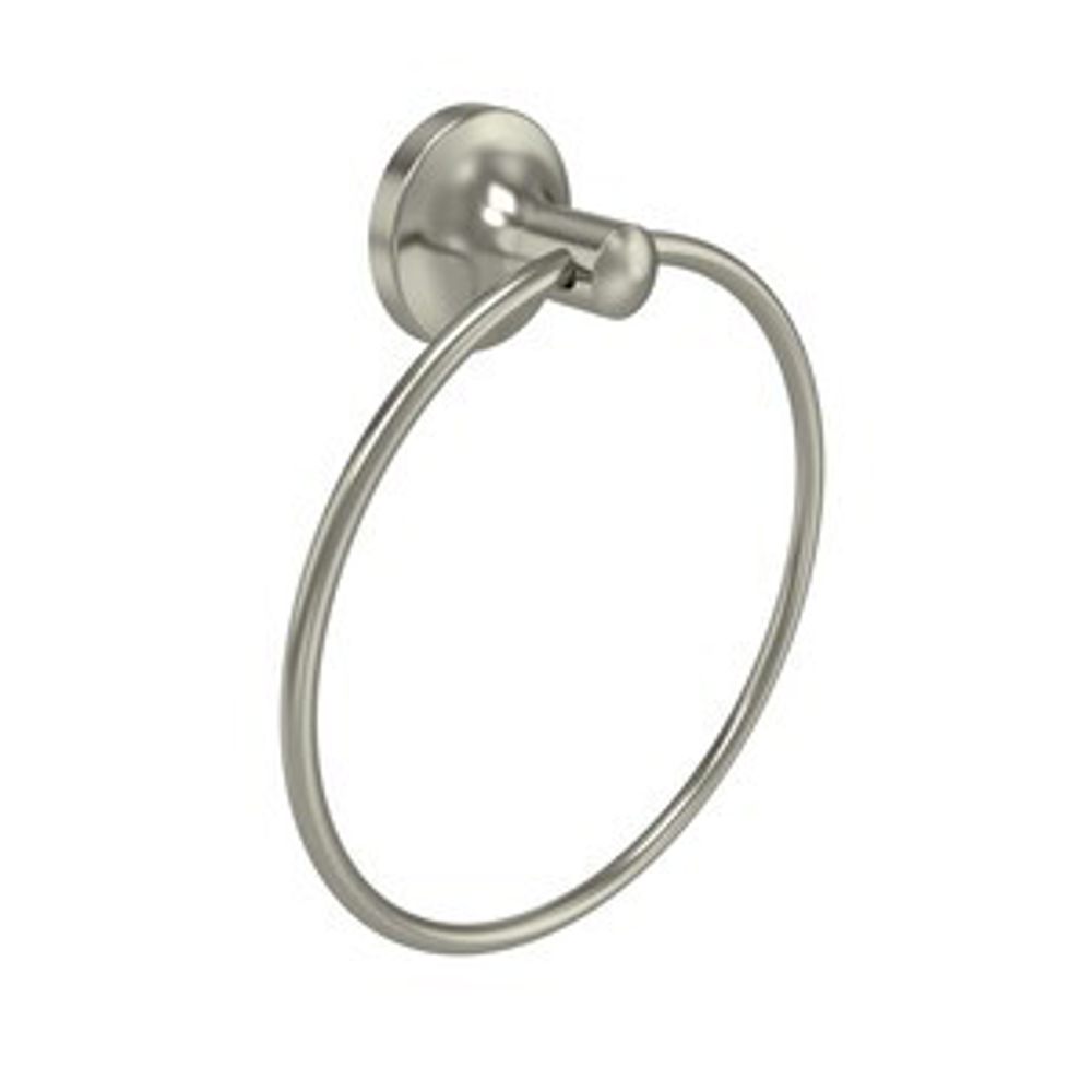 Walcot Towel Ring Brushed Nickel 1102660 slide image Walcot Towel Ring Brushed Nickel 1102660 slide image