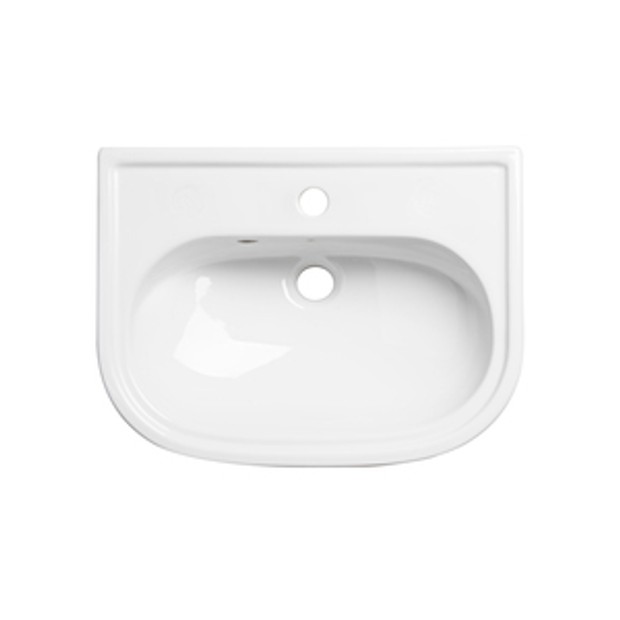 Widcombe Slim Depth Semi Countertop Basin With 1 Tap Hole 1068501 Widcombe Slim Depth Semi Countertop Basin With 1 Tap Hole 1068501