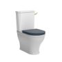 Widcombe Fully Enclosed WC WCCPAN2 with brass cistern flush WCCTNKBRS and twilight seat WSCTS04 SF slide image