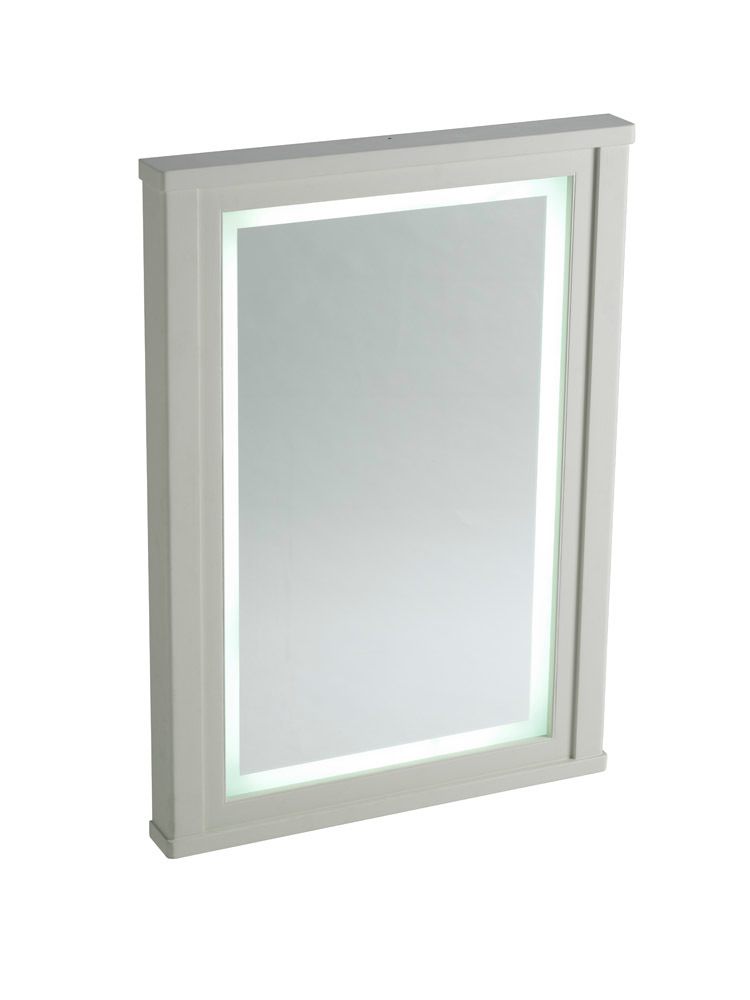 Wmb2011 Mirror Roper Rhodes Widcombe Illuminated Framed Mirror in Parchment | Roper Rhodes