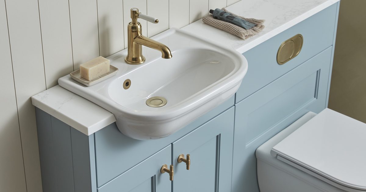 Tr3035 Roper Rhodes Widcombe Semi - Countertop Basin With 2 Tap Holes | Roper Rhodes