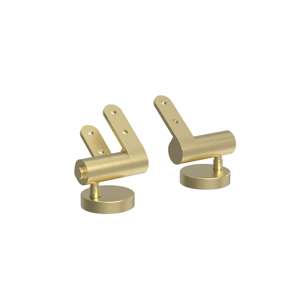 Widcome seats Brushed brass cover caps DC4025 slide image Widcome seats Brushed brass cover caps DC4025 slide image
