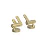 Widcome seats Brushed brass cover caps DC4025 slide image