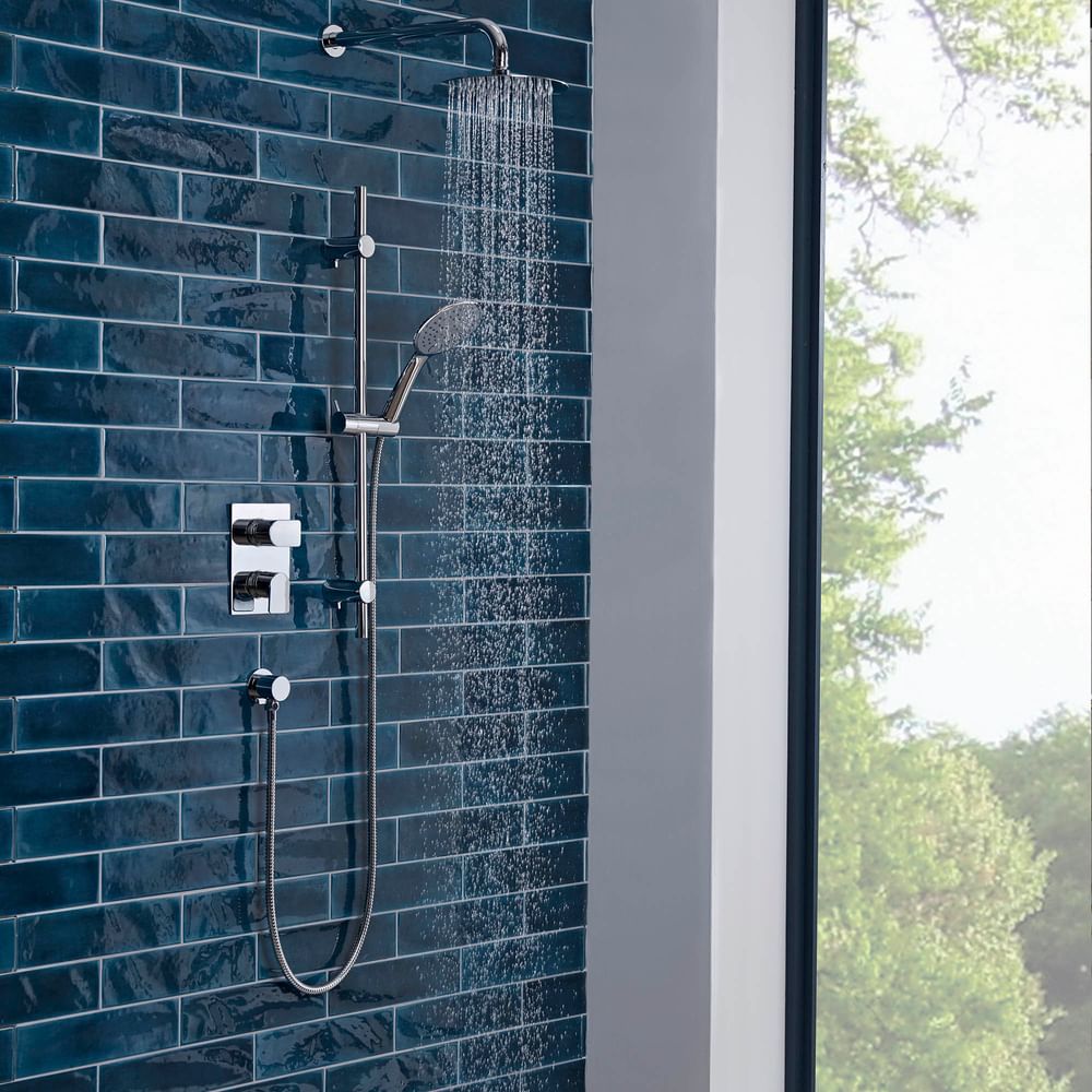 Crew concealed dual function shower lifestyle v01 slide image Crew concealed dual function shower lifestyle v01 slide image