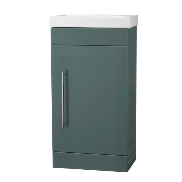 Esta freestanding juniper greenESVB45 jp cutout with handle Esta freestanding juniper greenESVB45 jp cutout with handle