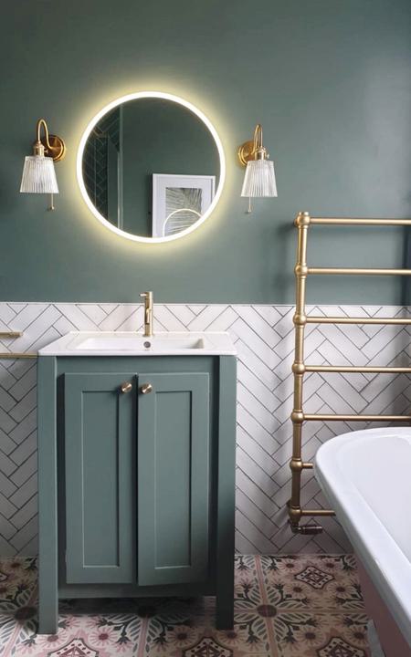 How to Add Colour to Your Bathroom with Bright Blooms Home