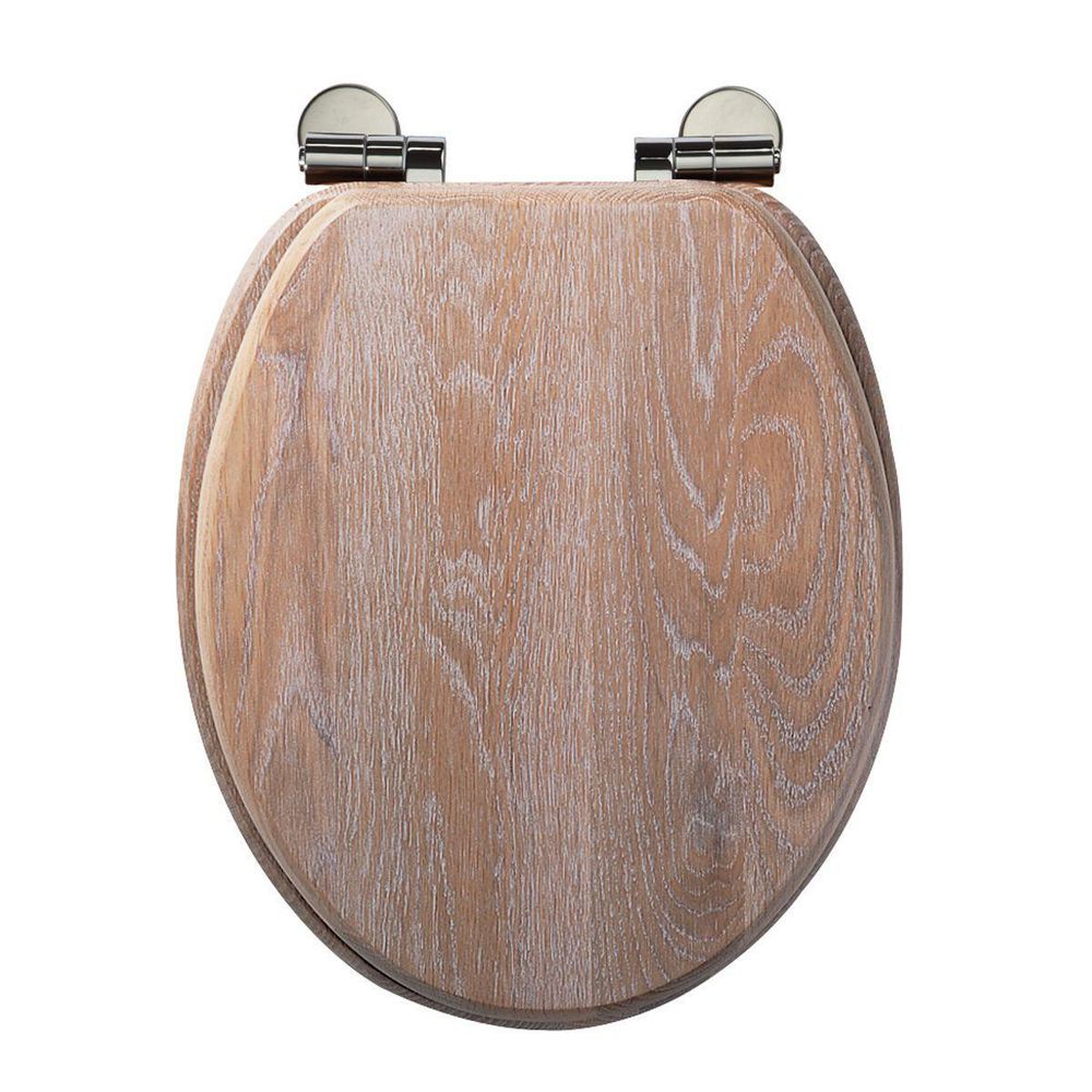 Traditional limed oak seat slide image